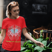 Celestial Beauty T-Shirt | Ethereal Butterfly Design – PodLyft