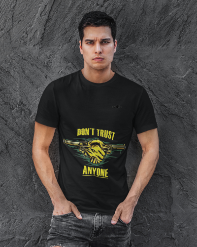 Dual Design Graphic Tee | Trust & King’s Crown – PodLyft