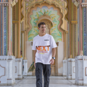 Double extra large lavender 'Bold Next Generation Leader' tee with a bold leadership statement. A trendy, inspiring, and comfortable choice from PodLyft.