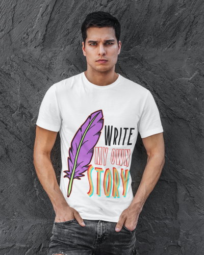 Bold Write Your Story Tee | Conquer Your Journey