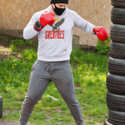 Chase Greatness Hoodie in elegant lavender, combining a bold eagle design with a touch of sophistication. Stay inspired in style. | PodLyft