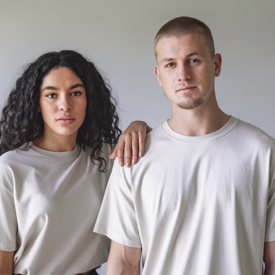 Cotton VS Polyester for Printed T-shirts feature image by PodLyft