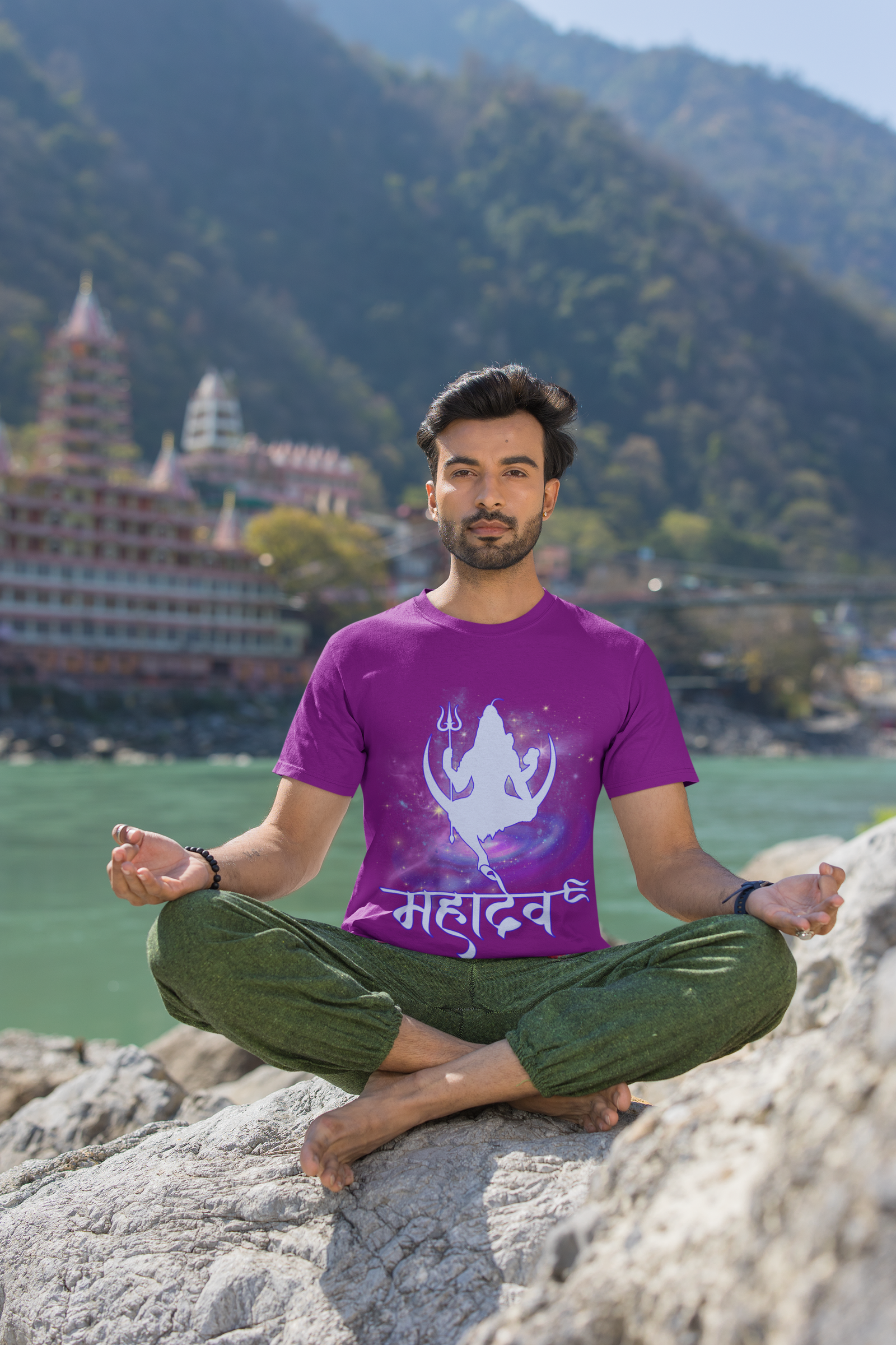 Buy Custom Printed Apparel for Men and Women 31 Mahadev Cosmic Energy T-shirt
