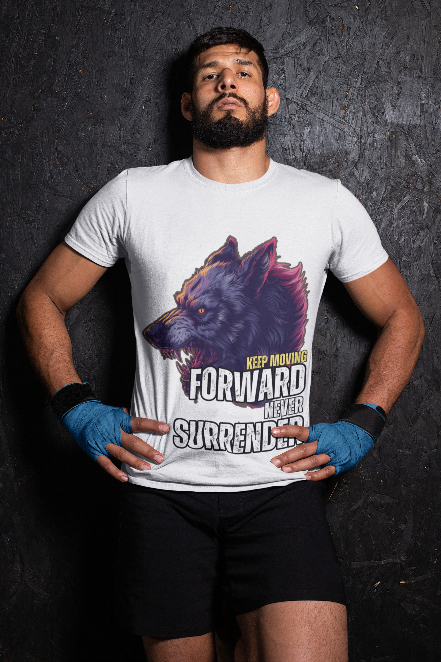 Relentless Wolf Tee - Men’s Custom T-shirt