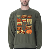 I Love 90s Retro Men’s Sweatshirt