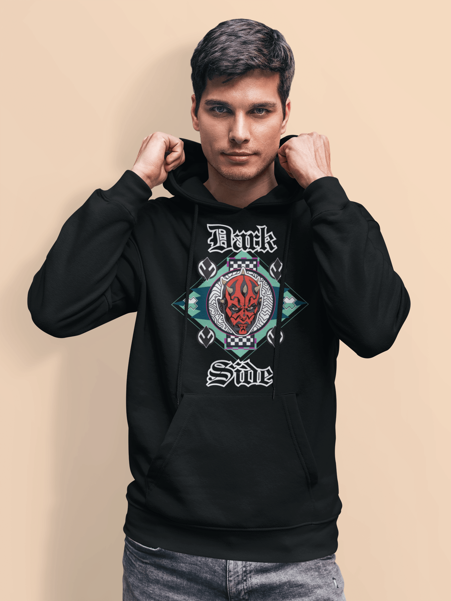 Men’s Darth Maul Hoodie – Official Star Wars Edition by PodLyft