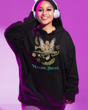 Nature Angel – Whimsical Fairy-Inspired Women’s Hoodie