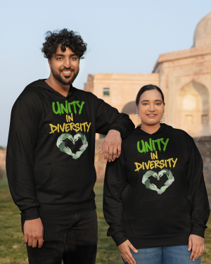 Men’s UNITY in Diversity Hoodie – Wear Your Pride | PodLyft