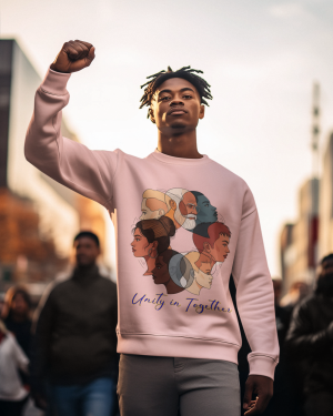 Men’s Unity in Together Sweatshirt: Stand for Unity | PodLyft